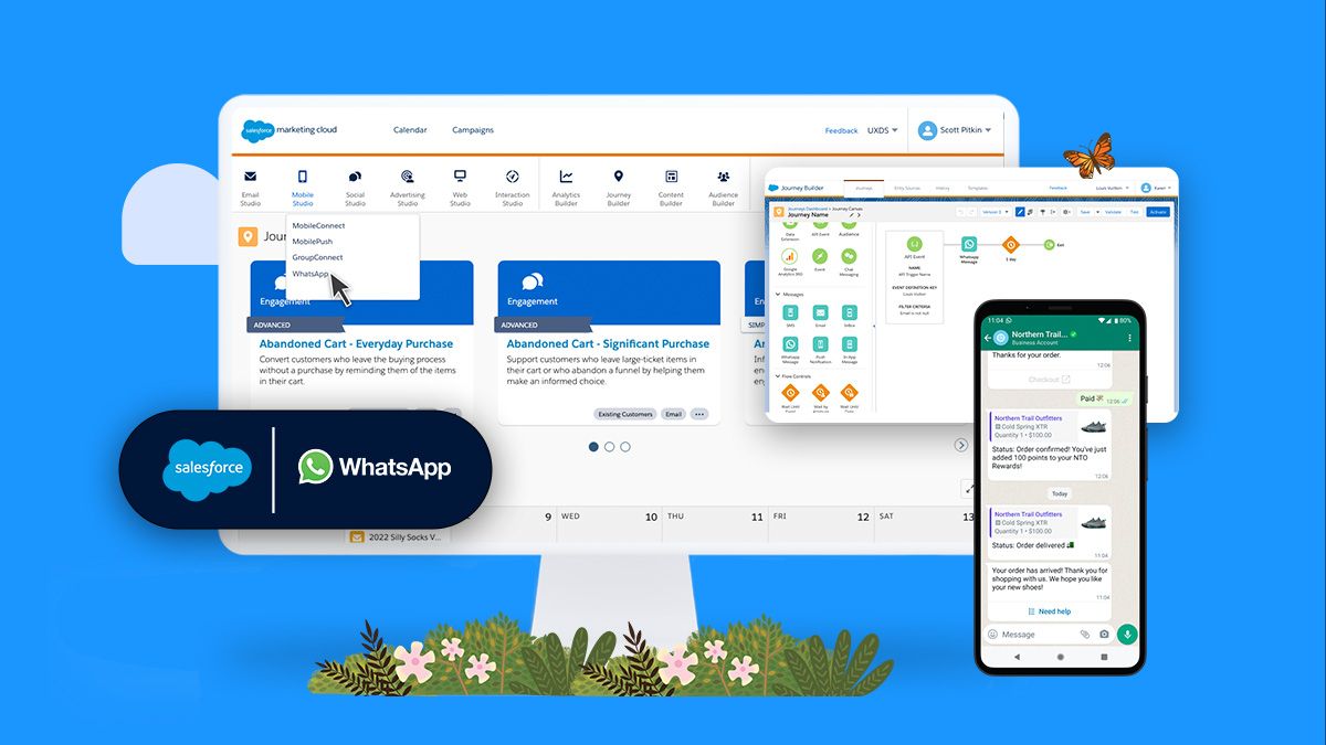 Salesforce is getting into bed with WhatsApp