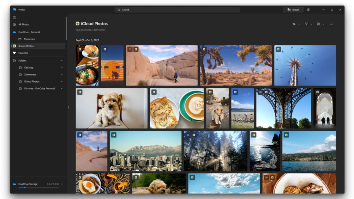 Apple iCloud integration arrives in Microsoft Photos app