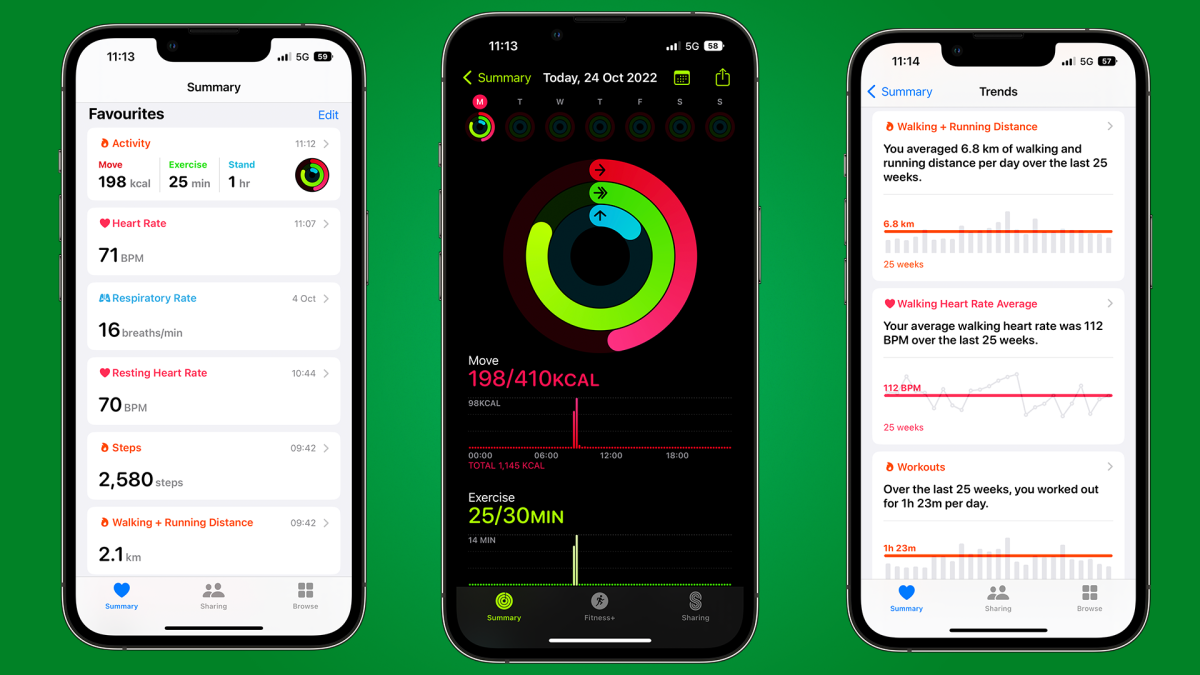 Apple, let’s finally see our Fitness and Health info on our Macs and iPads too
