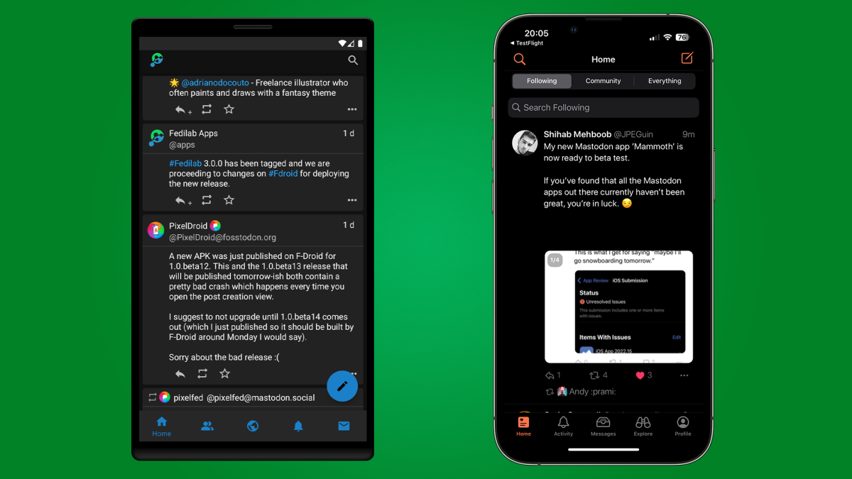 Sick of Twitter? You need to check out these two Mastodon apps