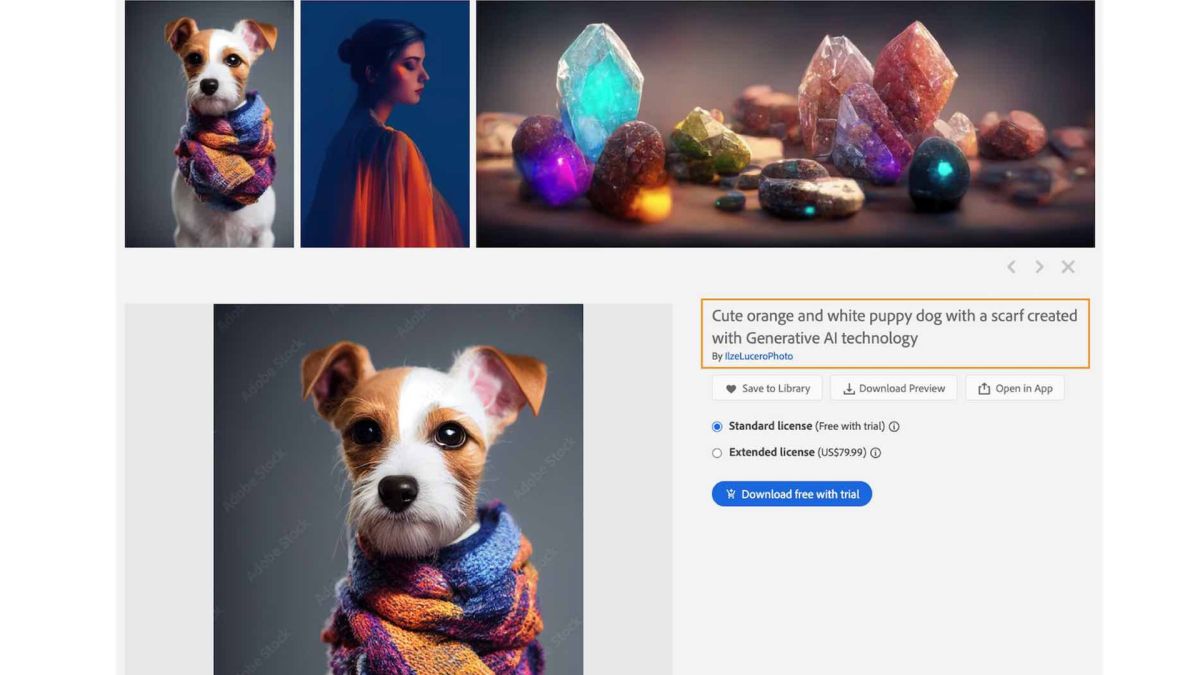 Adobe is ready to accept your AI-generated stock art