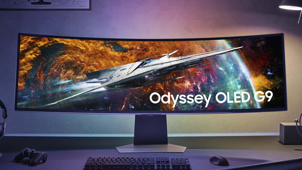 Samsung’s OLED G9 curved monitor has officially landed – and it looks spectacular
