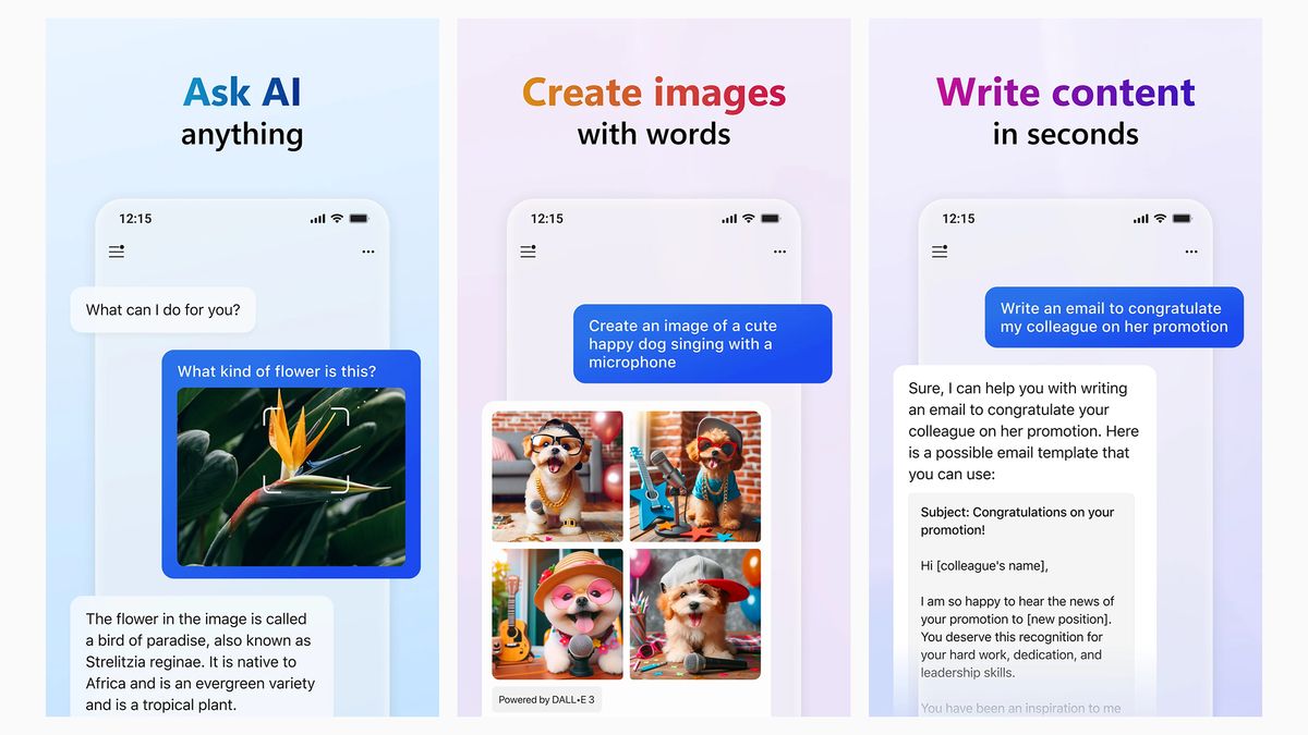 Microsoft just launched a free Copilot app for Android, powered by GPT-4