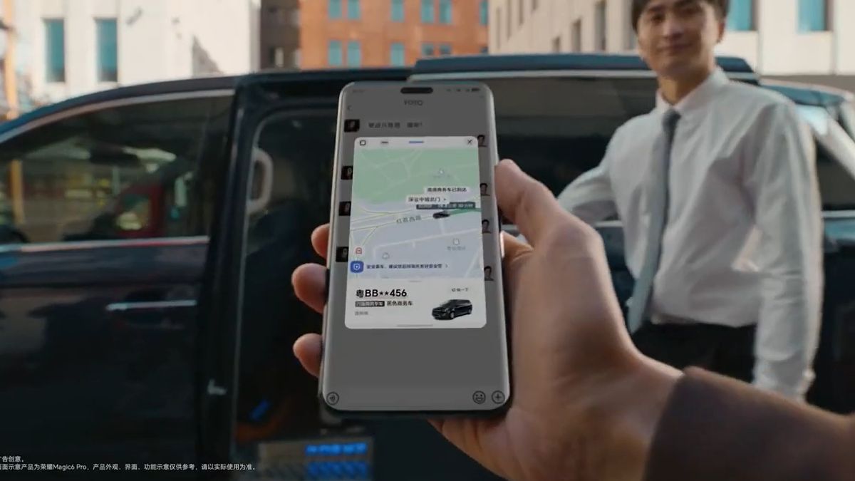 Honor’s new ‘intent-based UI’ lets you order food and taxis with just one swipe